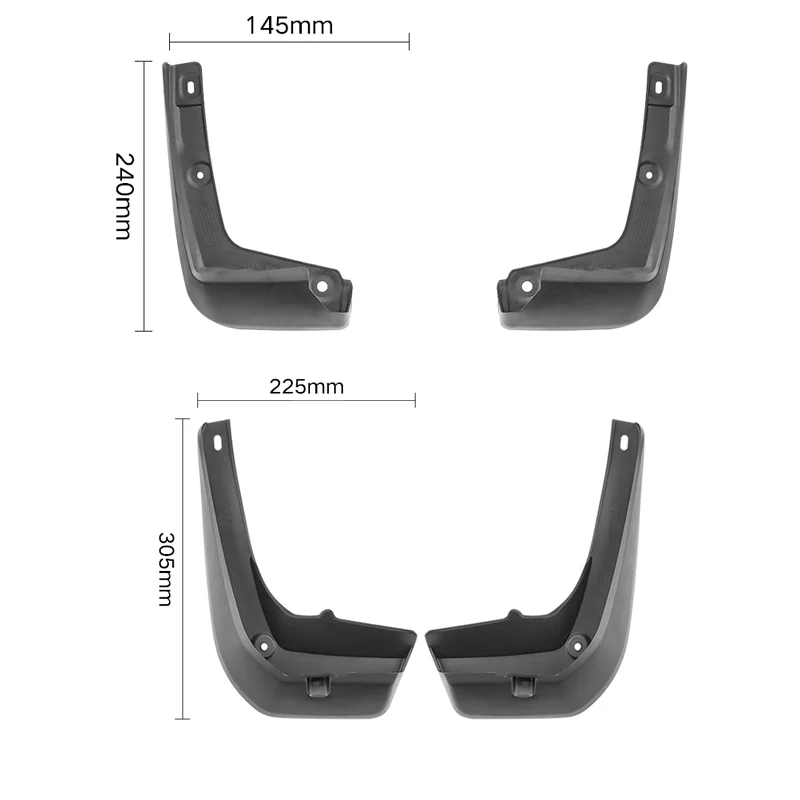 لهوندا صالح جاز VTi-S GK3 GK4 GK5 2013 ~ 2020 عجلة السيارة قطعة من نسيج اللوحات الطين غطاء الجلد الحرس المصدات سبلاش أجزاء الملحقات