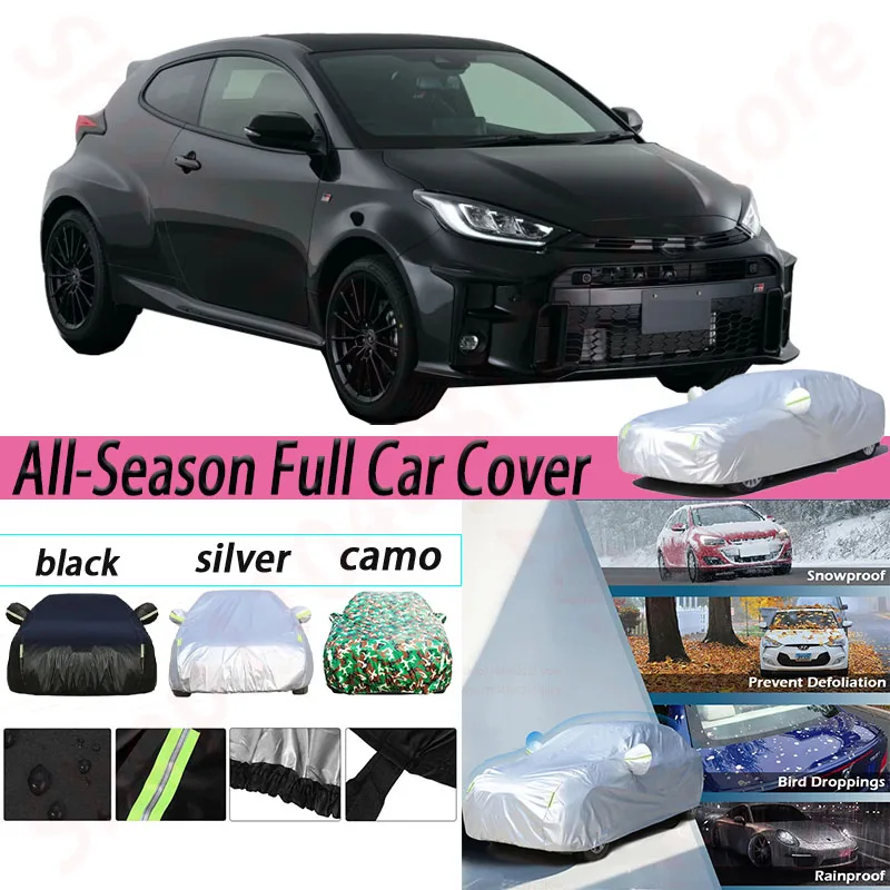 

Waterproof Car Covers For Toyota GR Yaris 2020-2025 Auto Outdoor Sun Anti UV Rain Snow Dust Prevent Cover