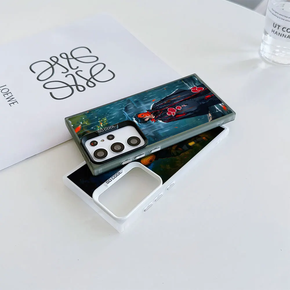 Naruto Anime Sasuke Case for Samsung Galaxy Note 20 Ultra 5G Shockproof Phone Cover M36 M12 J5 J7 Prime F42 F41 F15 F02s F04