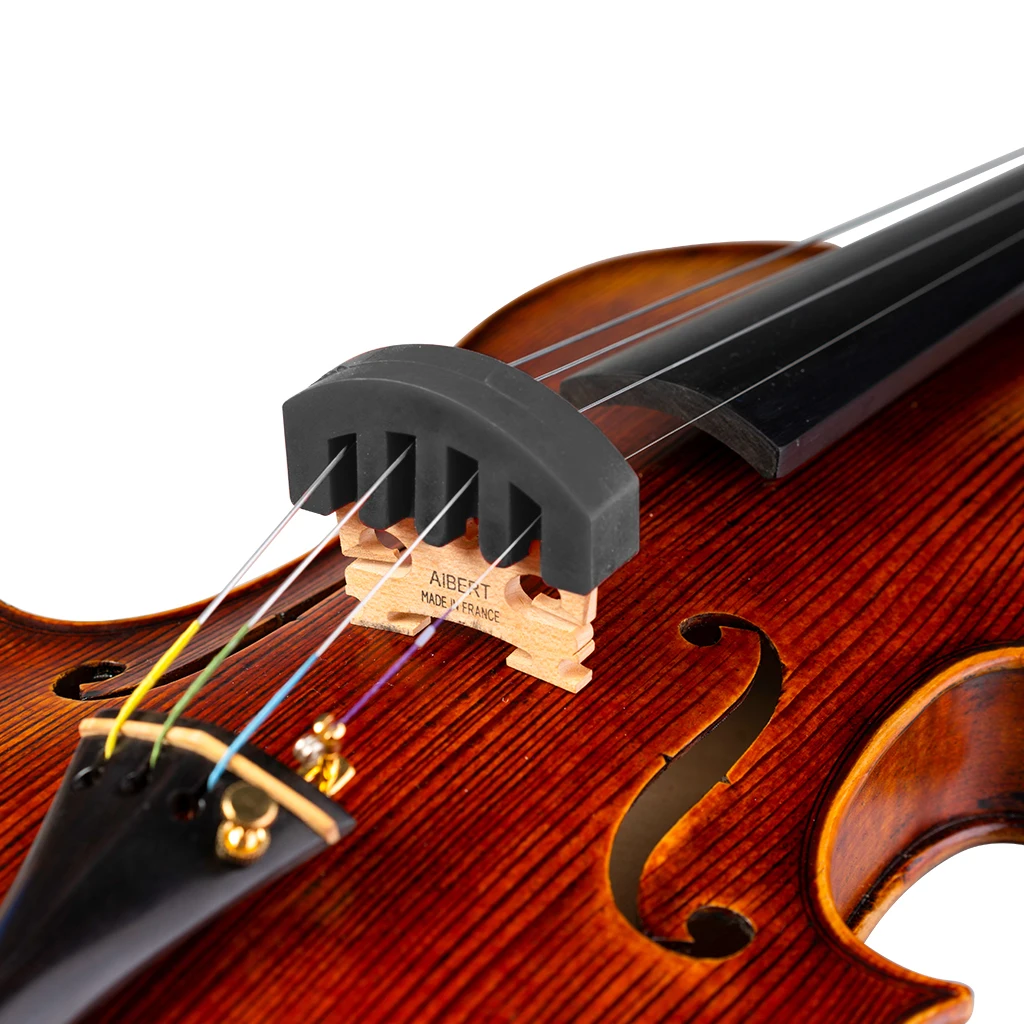 Violon acoustique et électrique en caoutchouc, violon muet, violon musical Silays eusement pour les étudiants de l\'intérieur du maire, 4/4, 3/4