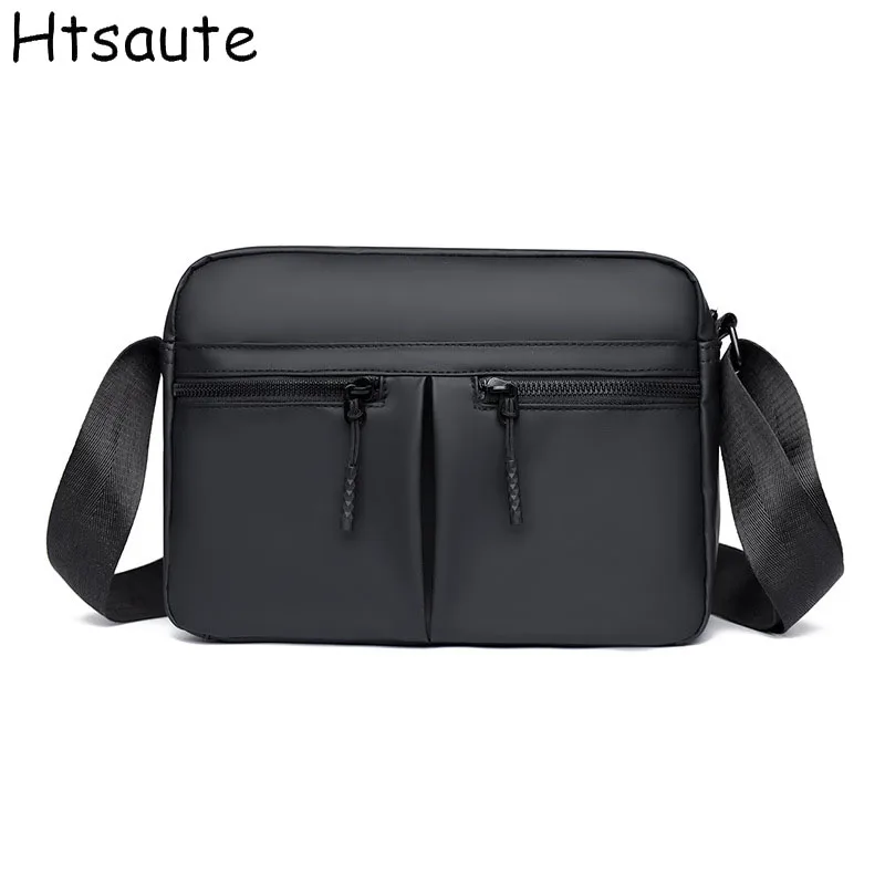 Multi-layer Pocket Design Nylon Shoulder Bags Large Casual Capacity Single Crossbody Bag Messenger Men's Fashion sling bag bolso