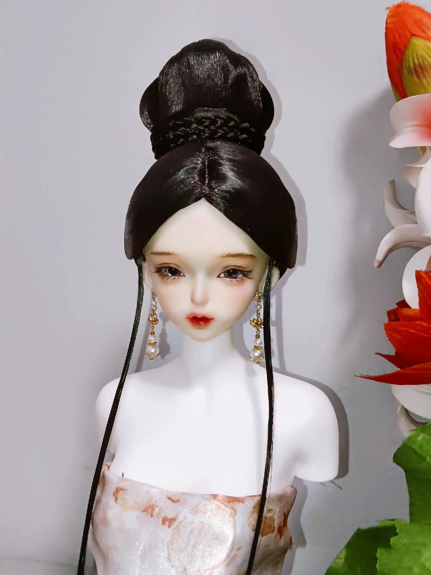 古代のコスチュームbjdウィッグ、中国の漢服、妖精の髪、bjd、sd、msd、sd13、ssdf、人形アクセサリー、c2435、1/4、スケール1/3