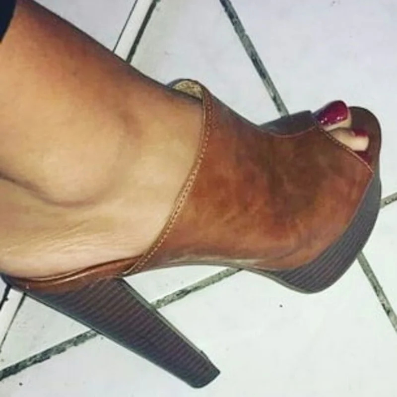 สีดํา WEDGE แพลตฟอร์มรองเท้าแตะหนัง Hollow ตื้นแฟชั่นเซ็กซี่ฤดูร้อนสบายๆขนาดใหญ่ผู้หญิงรองเท้า Zapatillas Mujer