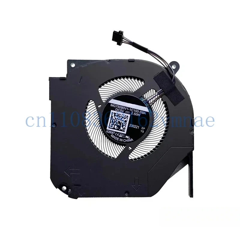 MG75090V1-1C100-S9A New For Mechanical Revolution Jiaolong 7 Titanium Tantalum Plus Fan RTX30 Series CPU Cooling Fan