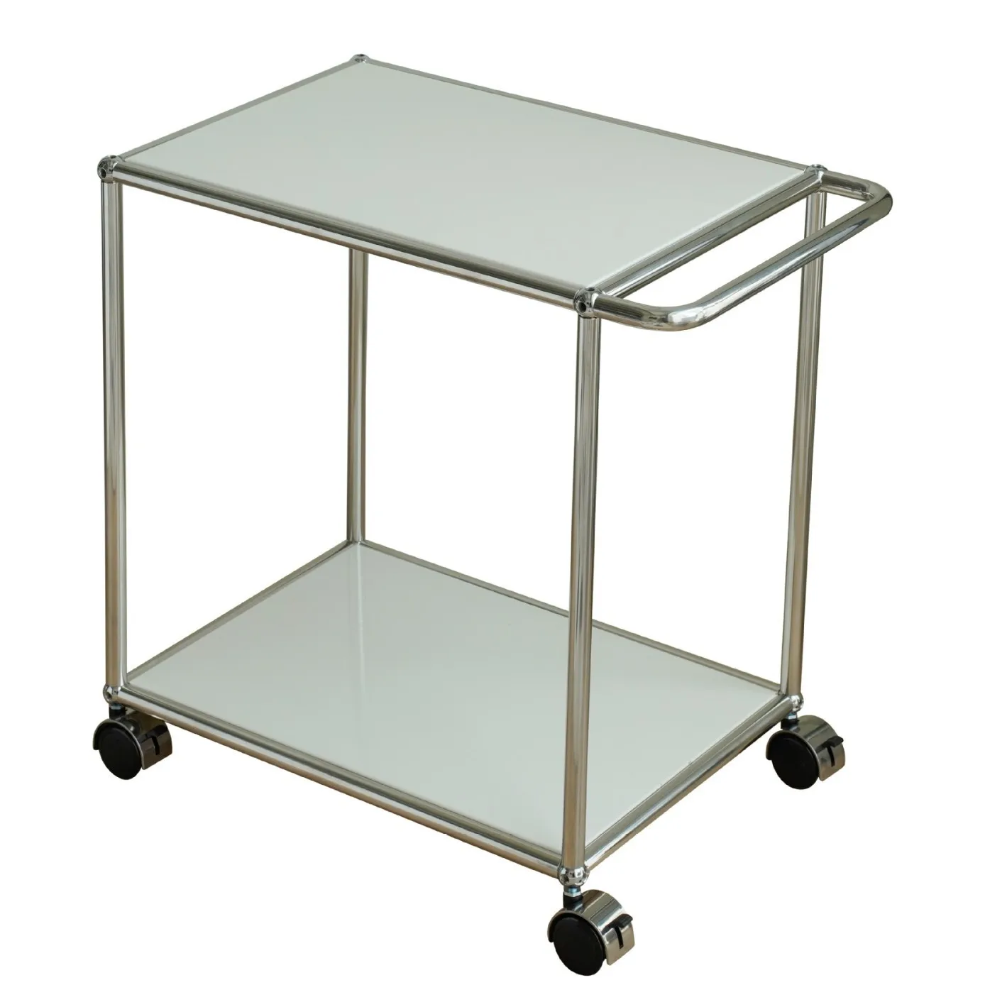 

Medieval small coffee table, sofa side table, metal trolley mobile rack