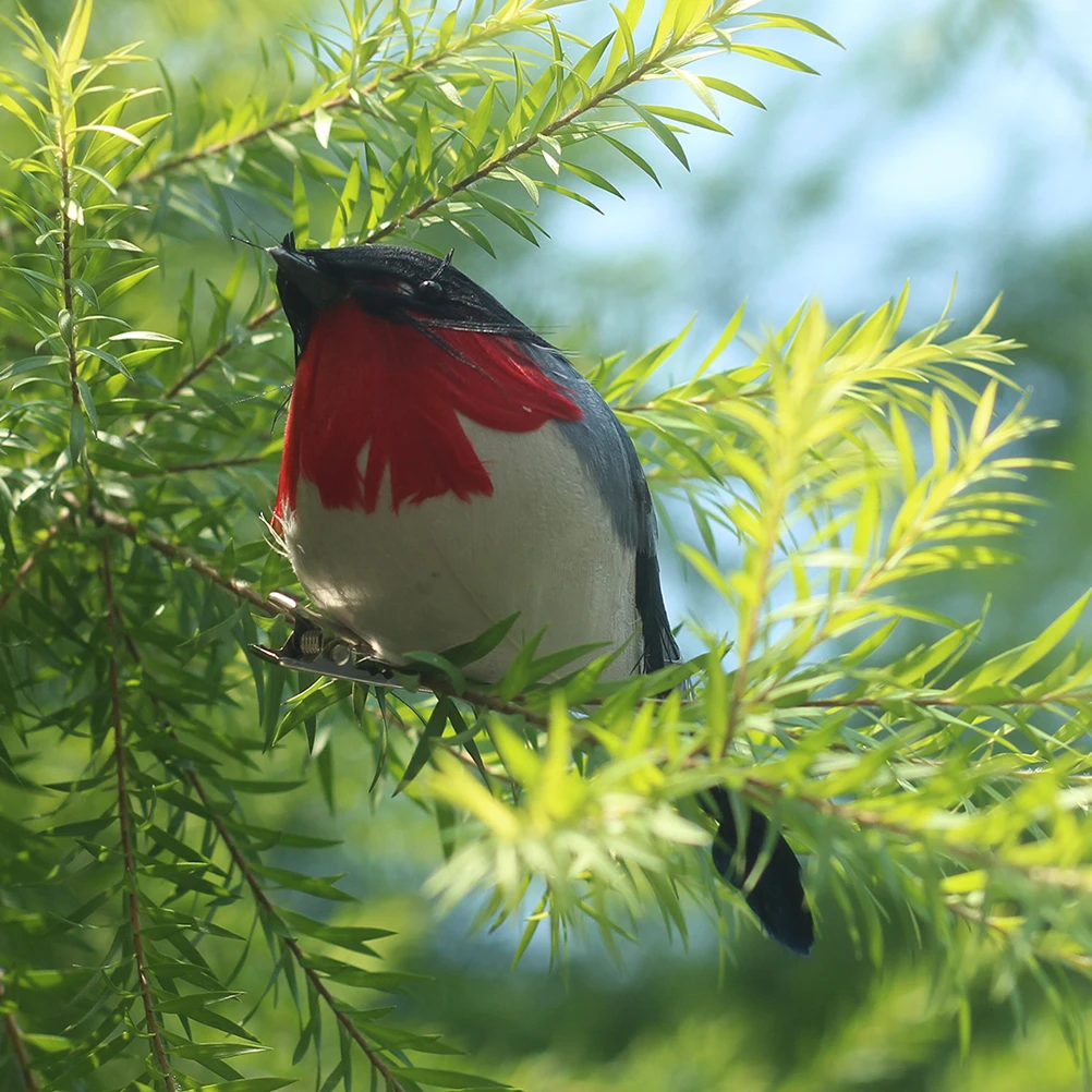 

10Pcs Xmas Tree Bird Ornaments Clip Hanging Decorative Pendants Christmas Festival Party Home Decor Clipping Bird Decors