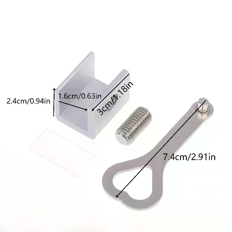 Anti-theft Lock Adjustable Window Locks Sliding Sash Stopper Safety Window Lock With Keys Kids Child Safety Doors Locks