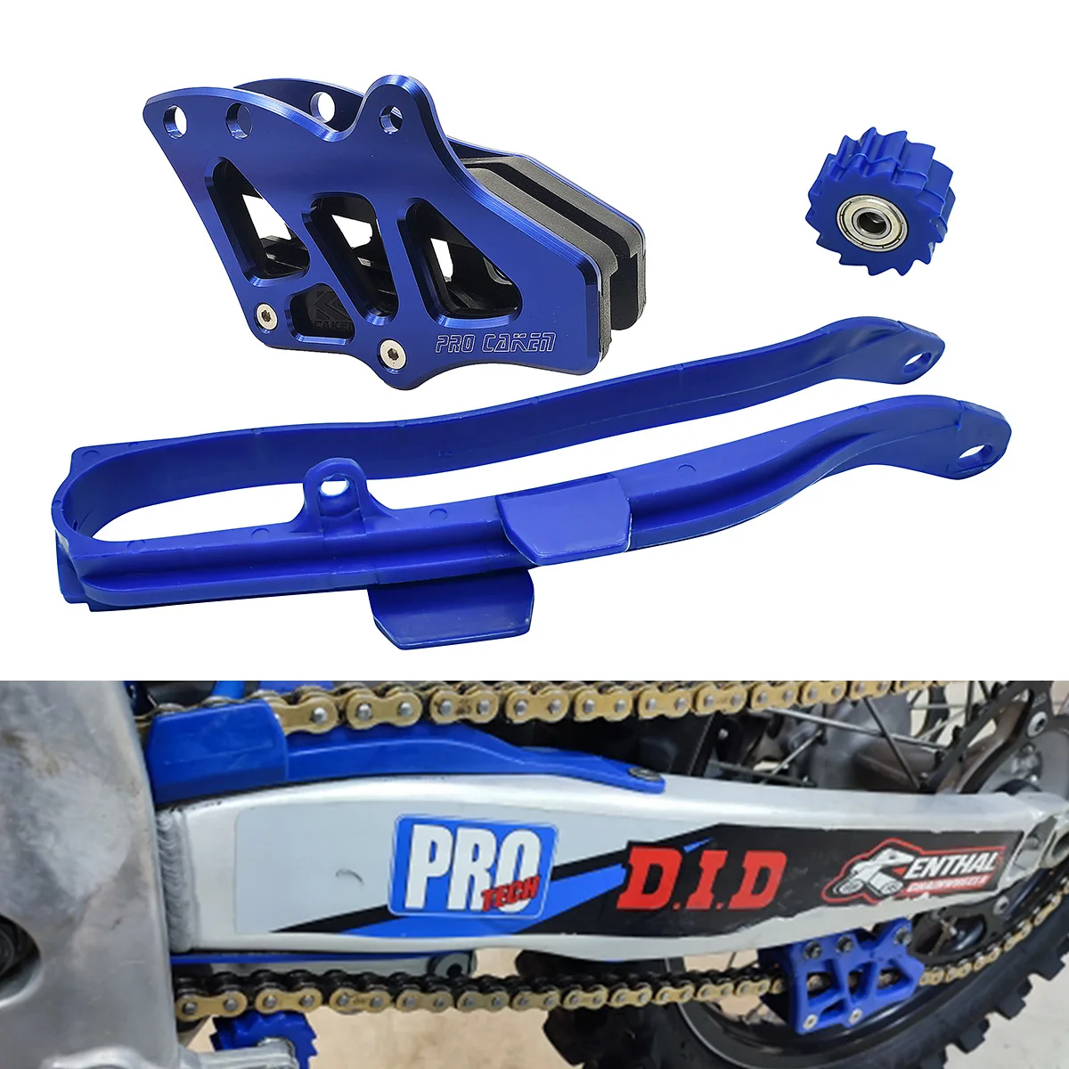 

Motorcycle CNC Chain Slider Guide Swingarm Guard Sprocket Protector For Yamaha YZ WR YZ125 YZ250 YZ250F YZ250X YZ450F WR250F