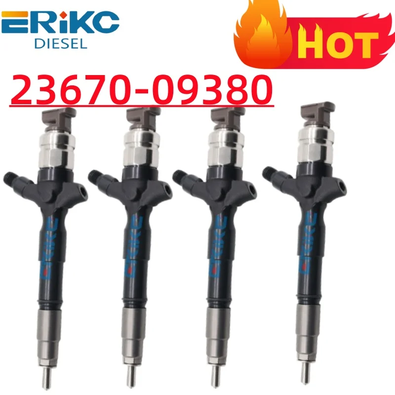 

23670-09380 Diesel Injector Set Nozzle 2367009380 Common Rail Sprayer Parts for DENSO Toyota 23670 09380