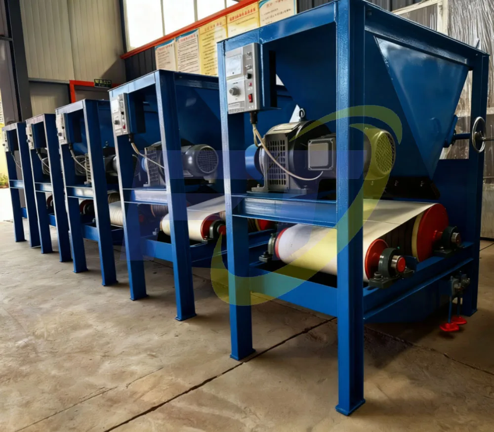 Single Roller Magnetic Separator for Iron 15000GS High Intensity Mineral Dry Roll Magnet Separation Machine view 3