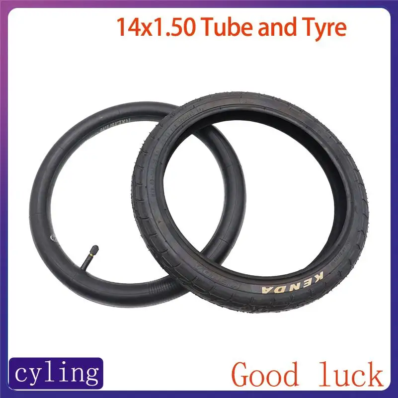Replacement 14x1.50 Bike Tires with Compatible Inner Tubes for Enhanced Safety and Comfortable Cycling