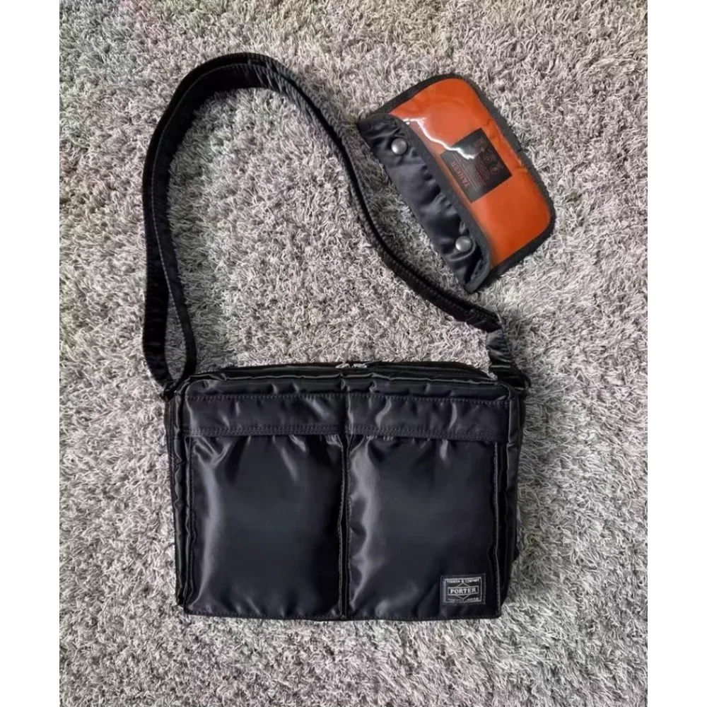 Porter Yoshida Tanker L622-08633 Crossbody Men Shoulder Messenger Bag Handbag Nylon Travel Hiking Business College Daily Bag