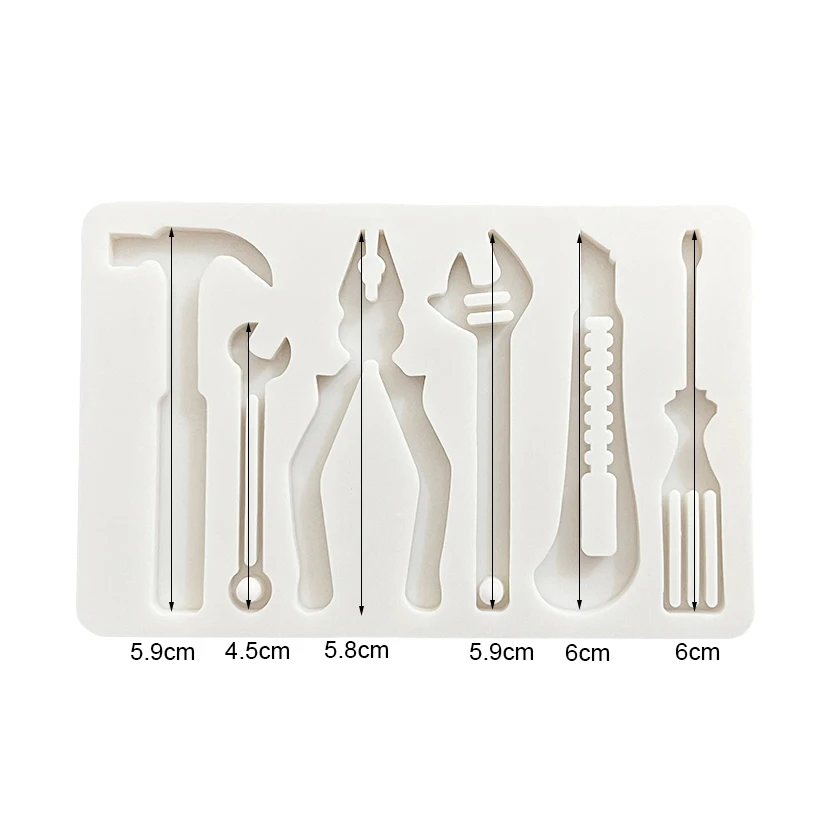 Hardware-Werkzeug, Silikonform, Harz-Werkzeuge, Sugarcraft, Schokolade, Cupcake, Backform, Fondant, Kuchendekorationswerkzeuge – Detail 8