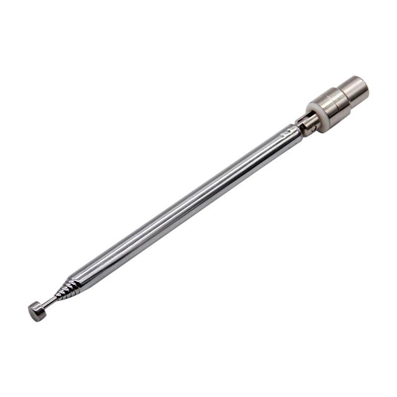 Telescopic Antenna for Electronic Radio TV Signal 7 Sections 15dbi DVB-T HDTV Radio DVD Audio Antenna Aerial IEC Male Connector view 6