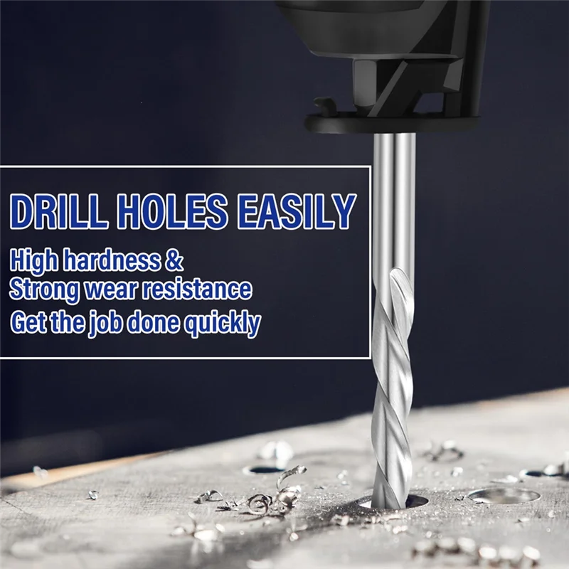 A34R Drywall Drill Bits Pilot Point Cutting Drill Bits Diameter Drywall Router For Spiral Saws (5/32 Inch)