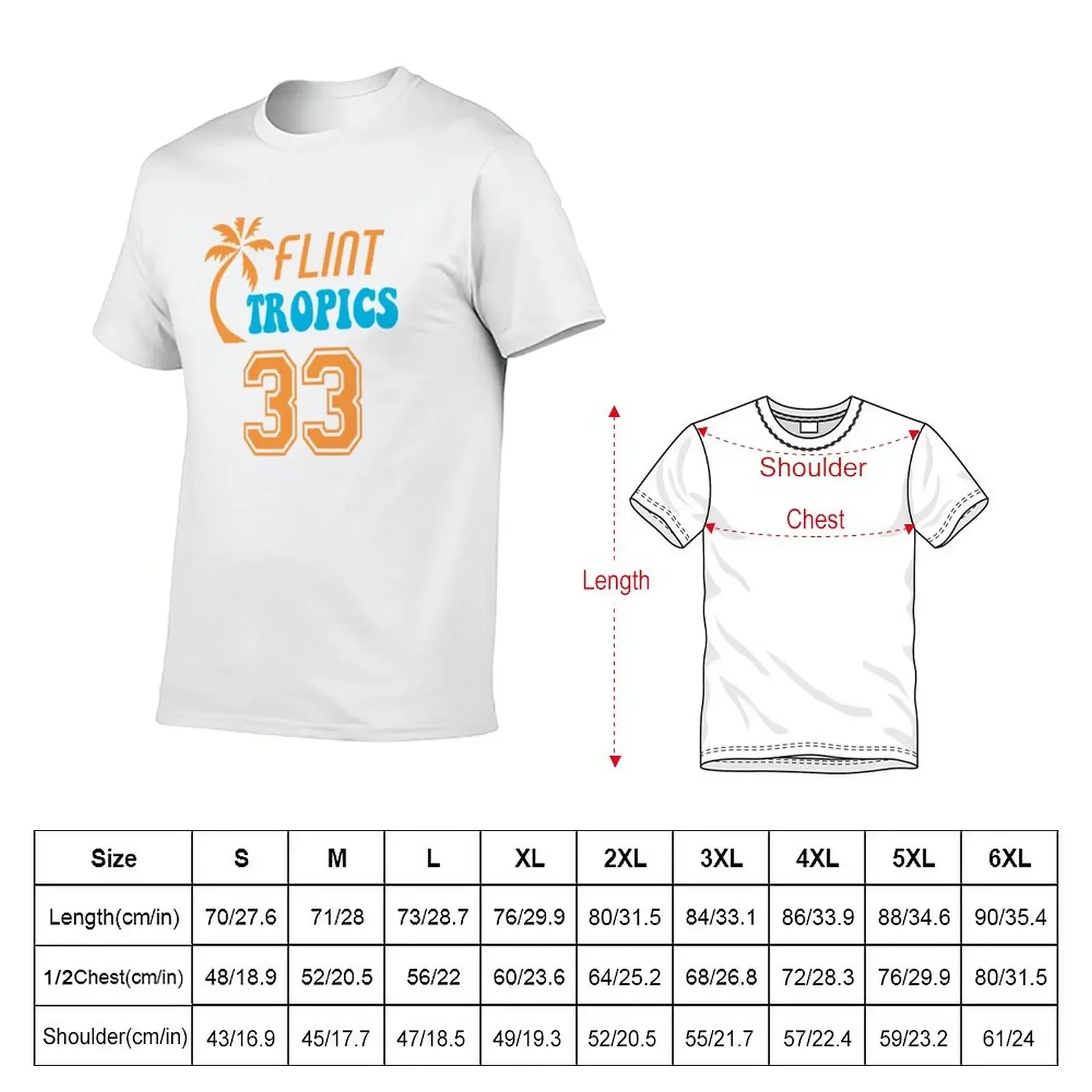 Flint Tropics - Semi Pro T-Shirt sweat summer tops mens t shirts