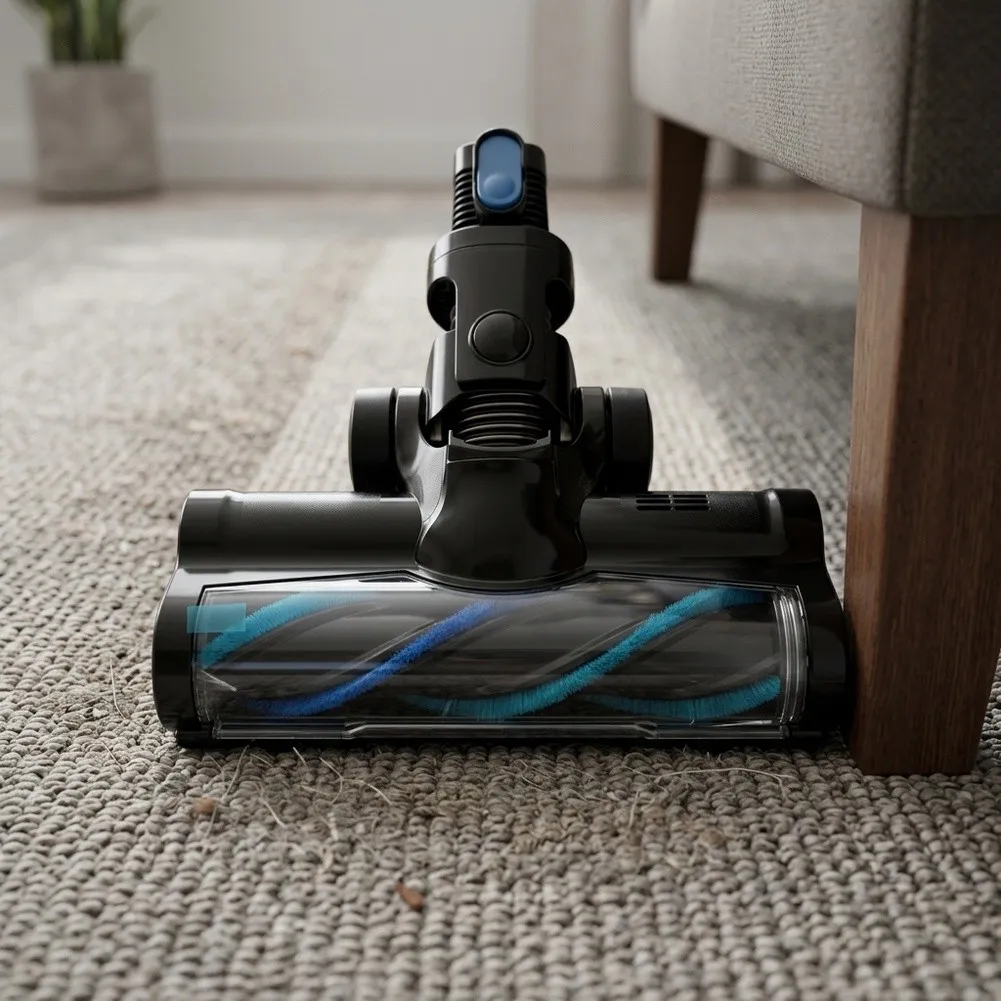 Corner Cleaning Tool Floor Brush Head Debris Pickup Vacuum Brush Cleaning Tool Front End Opening Multifunctional Combined