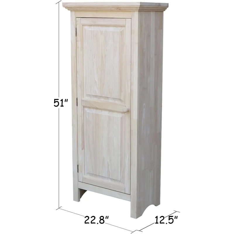 Single Jelly Cabinet, 51-Inch, Unfinished