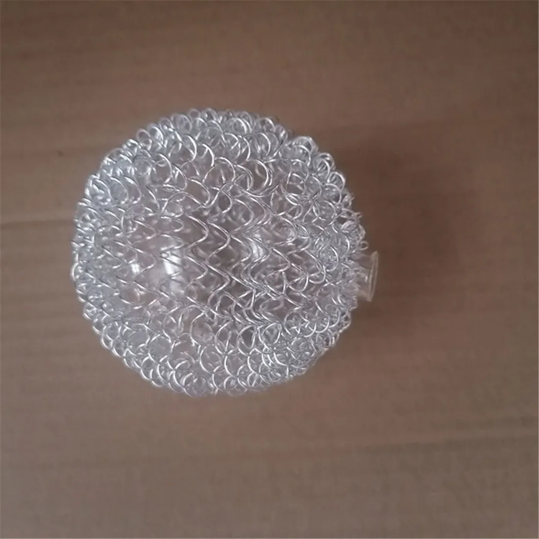 G4 Wire Light Shade 10mm opening fitter Globe aluminum wire glass ball lamp shade replacement for G4 ceiling lamp desk lighting