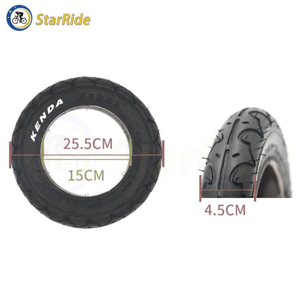 Original 10x2.0 Tire for INMOTION P1/P1D/P1F Electric Scooter Accessories 10 Inches KENDA Tires Inflation Wheel Tubes Outer Tyre