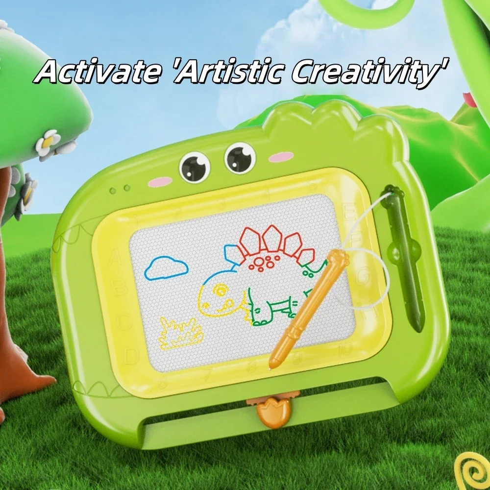 Children's early education colored drawing board erasable writing board graffiti toys puzzle boy and girl's ideal gift