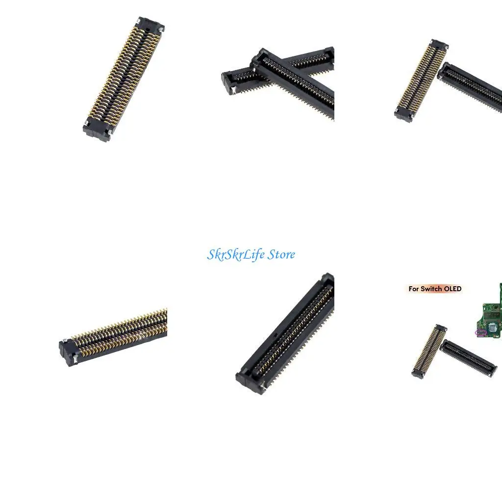 

E65E Easy to Use Replacement Mainboard Slot Socket Reliable Socket for SwitchOLED