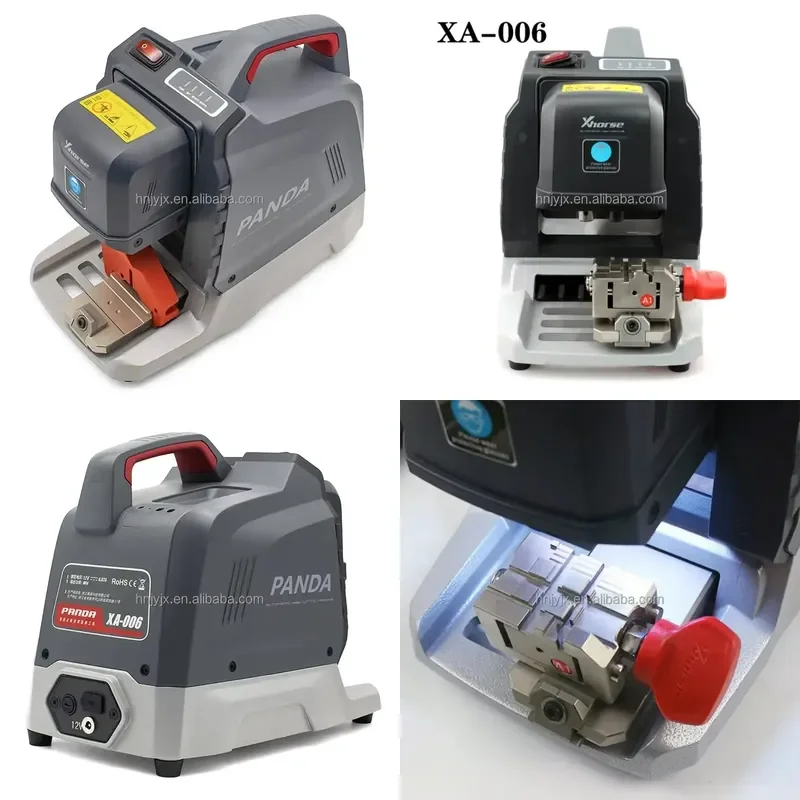 2026 Portable Automatic Key Cutting Machine Xhorse XA006 CNC Vehicke Key Cutter Duplicate Key Locksmith Tool Factory