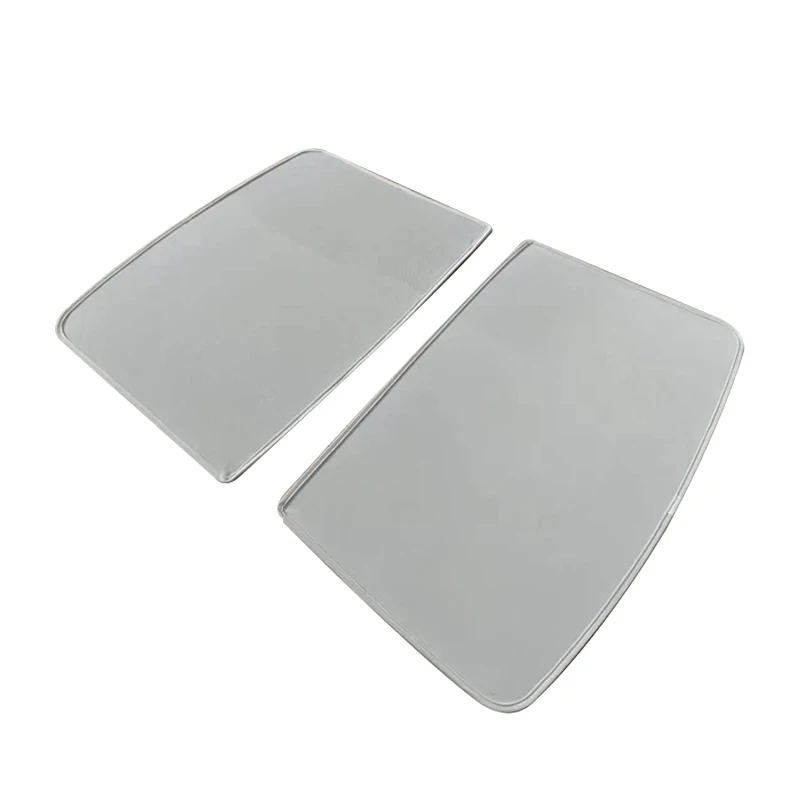 Suitable for Tesla Model Y  2021-2024 sunshade mesh segmented five piece set beige