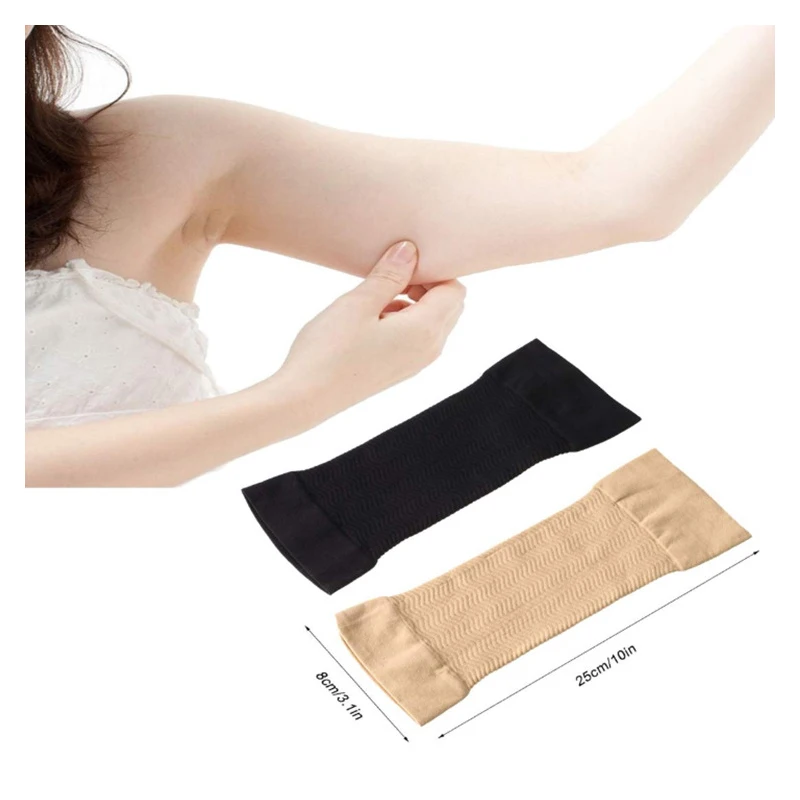 Upper Arm Shaper Slimmer Arm Trimmers Fat Burner Weight Loss Sleeves Elastic Trainer Slim Arms Slimming Wrap Belt Band For Women