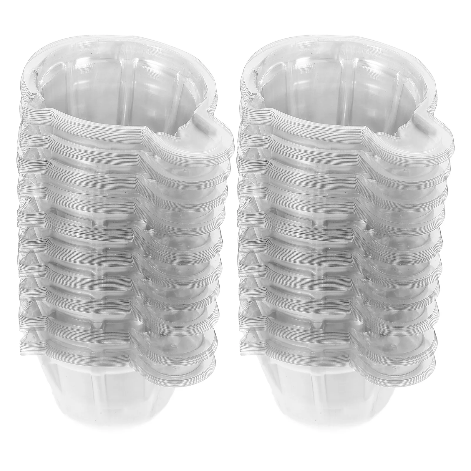 

100 Pcs Urine Cup 40ml Medium Disposable Plastic Cups for Ovulation Pregnancy Testing Travel Friendly Specimen Containers
