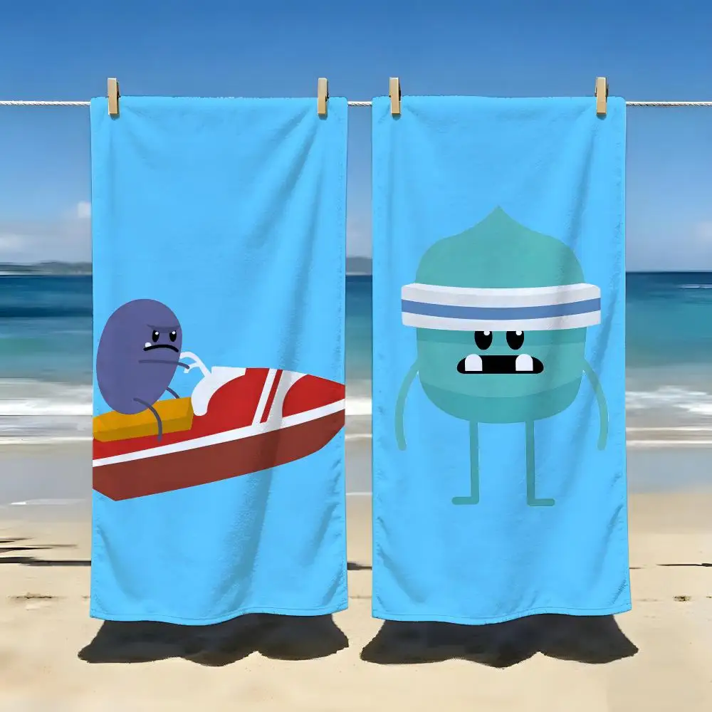 Game D-Dumb W-Ways to D-Die Toalla tipo manta de playa para viajes, gimnasio, ducha, lujo, ligera, para camping y piscina