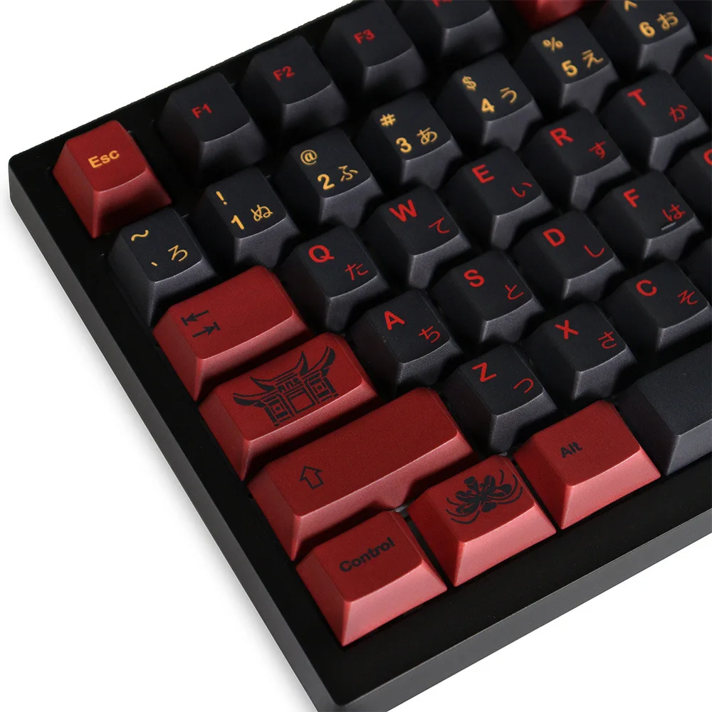 Higan flower keycap Higanbana sublimation PBT original factory height suitable for mechanical keyboard