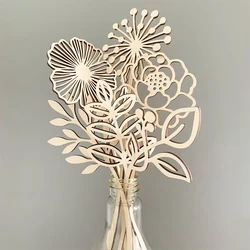 Wild Flowers Bouquet for Mom Wood Florals Mothers day gift Wooden Wild Flower Mother's Day Bouquet