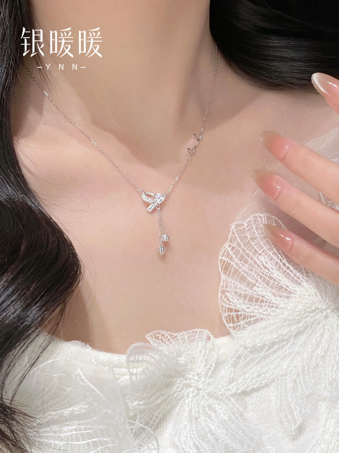 collana-con-ciondolo-in-argento-puro-999-dream-novita-2026-regalo-di-compleanno-di-alta-gamma-per-migliore-amica-o-fidanzata