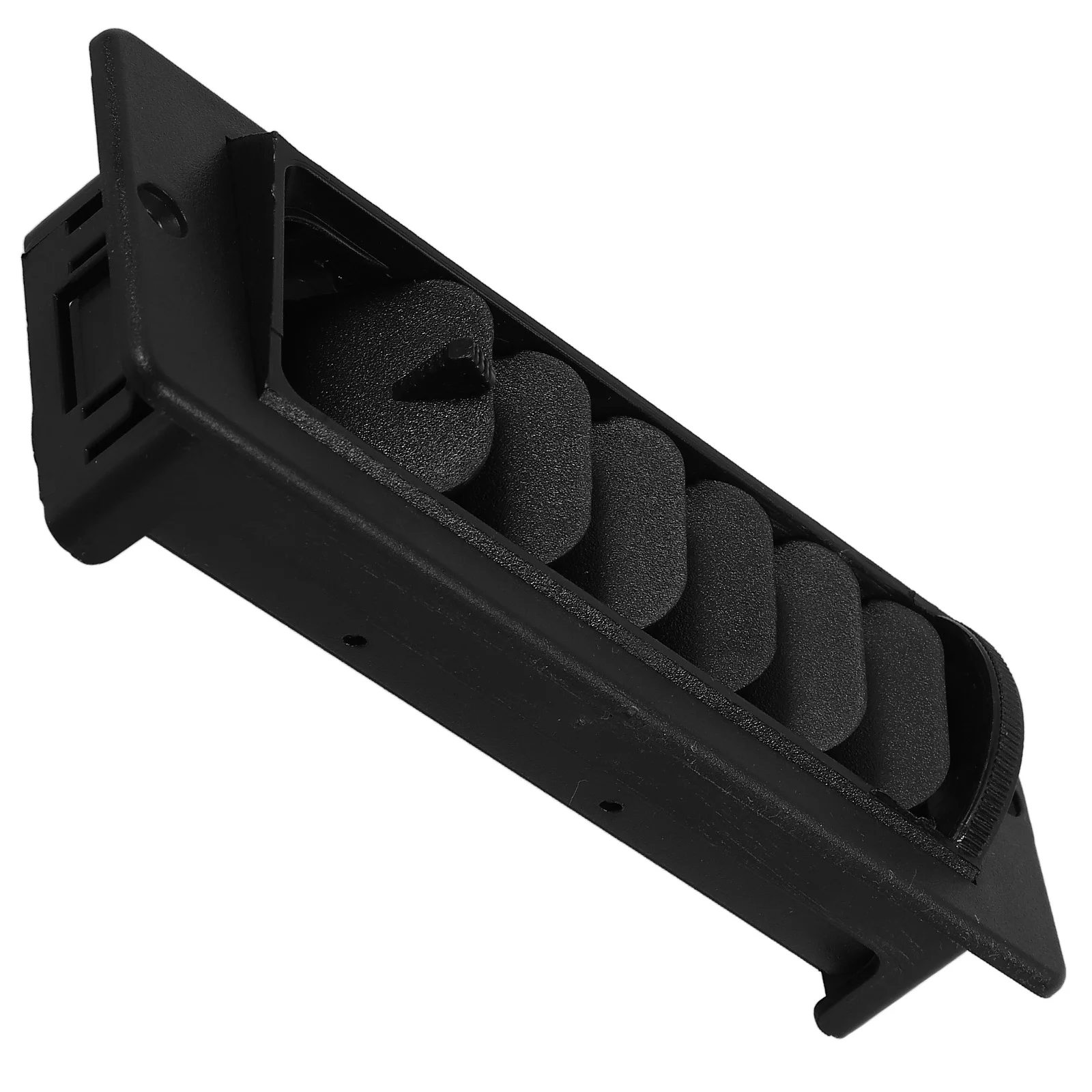 

Car Air Conditioner Black Screw Type Dashboard Air Outlet Truck Excavator Universal Interior Accessories Car Vent Grille