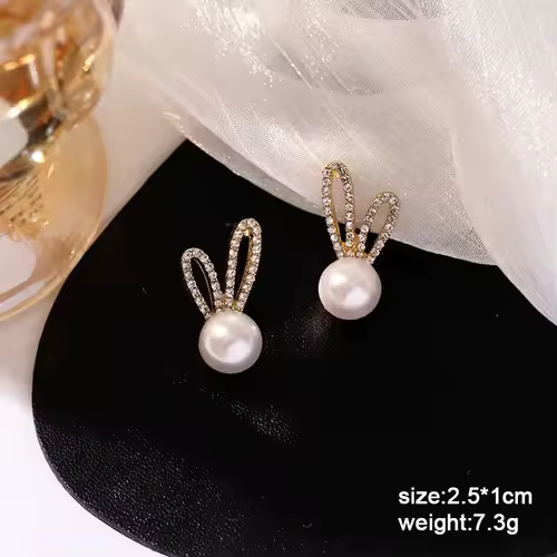 Pure White Women's Dangle Earrings Blooming Flower Acrylic Enamel Butterfly Imitation Pearl Heart Hanging Earrings Elegant brinc - Image 40
