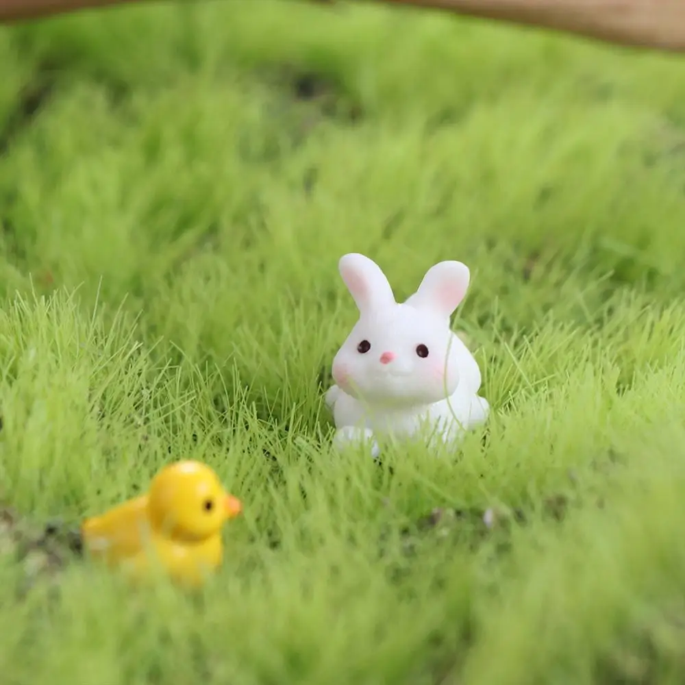 Cat Duck Sheep Squirrel Frog Turtle Animals Micro Landscape Ornaments Realistic Handmade Zodiac Animals Miniatures Cute