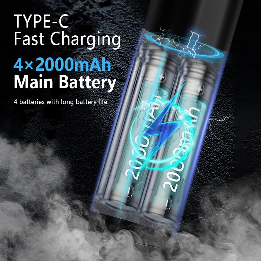 120000RPM high-speed vacuum cleaner, handheld, portable, powerful wireless car vacuum cleaner set, keyboard cleaning household