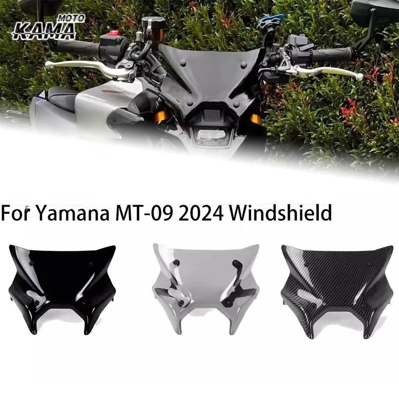 

Motorcycle Accessories Front Windshield Wind Deflector Fairing Lower For YAMAHA MT 09 MT-09 SP 2024