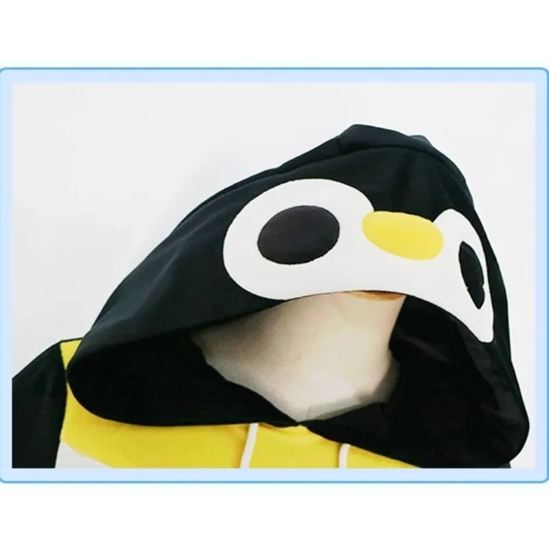 Anime Rem Ram Cosplay Costume Cute Penguin Hooded Dress Uniform Suit for Women Halloween Carnival Party Roleplay Outfits view 5