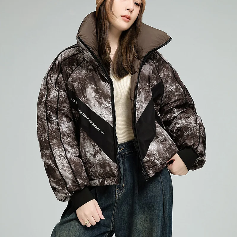 كلا الجانبين لارتداء سترة نسائية دافئة للأسفل 2025 شتاء جديد 90 بطة أسفل سترة نسائية عالية الجودة موضة النساء باركر H746