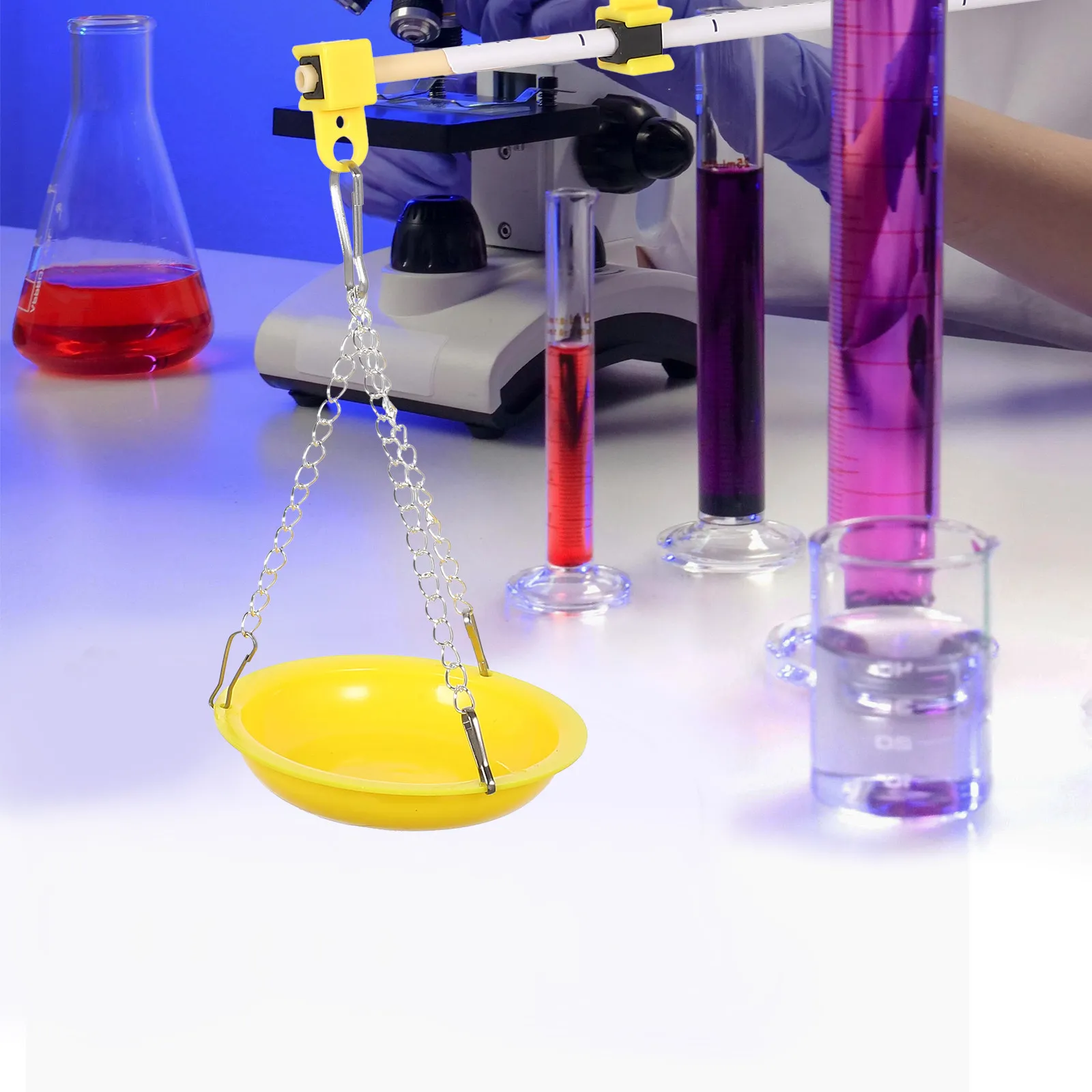 

1Set DIY Steelyard Science Education Kit Early Learning Classroom Home Assembly Scientific Thinking Experiment Stem Activity