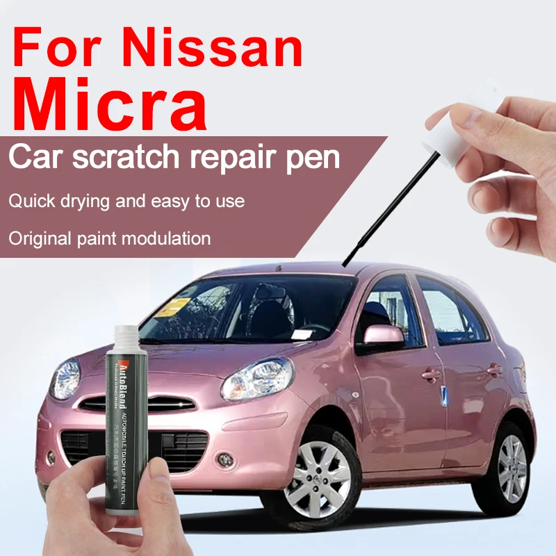 

For Nissan Micra Scratch Removal and Paint Repair Pen Factory Process Color Matching Car Paint Repair Tool California Orange
