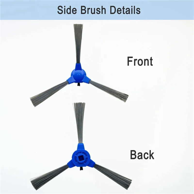 

SANQ 5 комплектов запасных частей для робота-пылесоса Eufy Robovac 11S, 15C, 30, 30C, 12, 35C, 25C, 15T, бытовая уборка