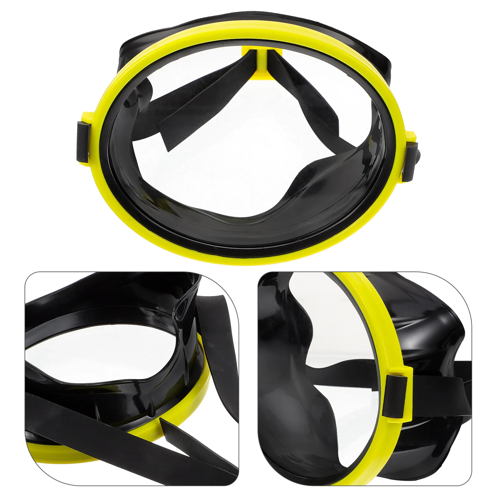 

Childrens Dive Mask with Anti-Fog Glass Lens Comfort Fit for Snorkeling Swimming Waterproof Scuba Eyeglasses Diving Mask