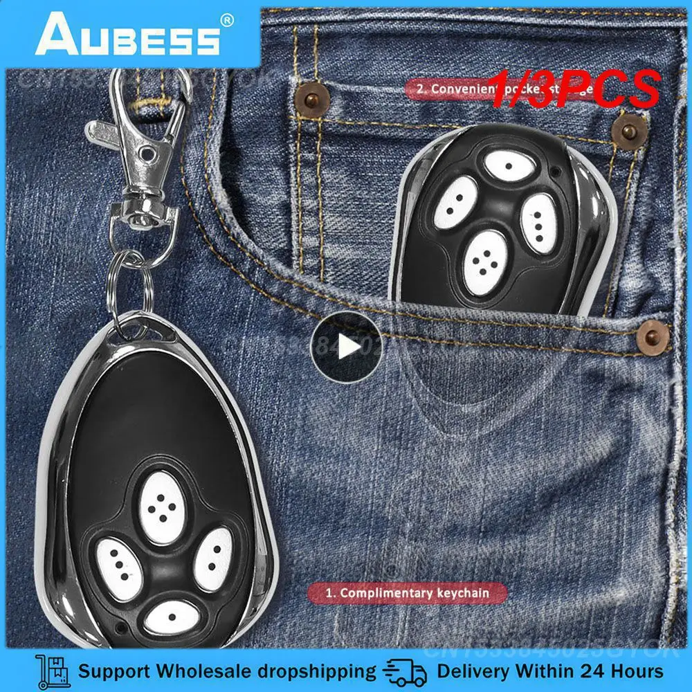 1/3PCS At-4 At4 Asg1000 Ar-1-500 Asg 600 Wireless Remote Control Abs Door Remote Control 433.92mhz Rolling Code Keychain