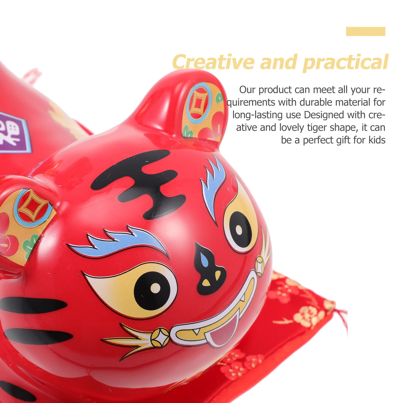 

1Set Tiger Shape Piggy Bank Funny Coin Saving Box Suitable for Various Rooms Home Decor Zodiac Money Jar Tiger Shape Piggy Bank
