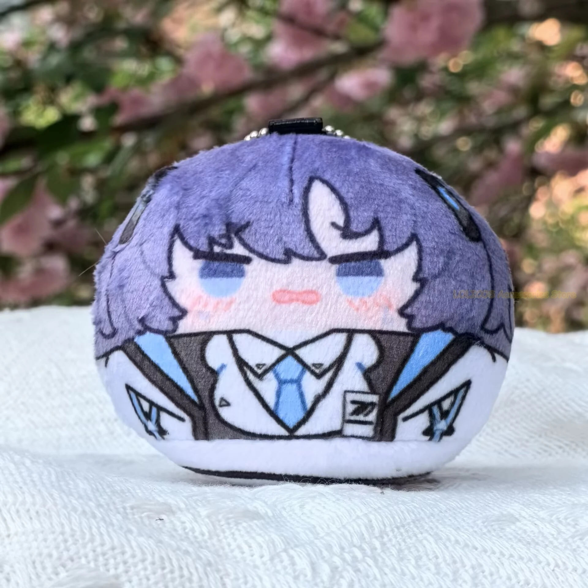 

Anime Blue Archive Tsukatsuki RioUshio Noa Hayase Yuuka 10CM Plush Dango Pendant Backpack Keychain Plushie Gift