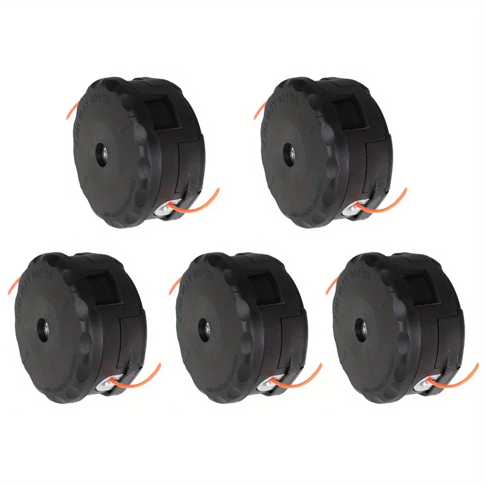 

5 Pack SRM-225 SRM-230 Speed Progress 400 Mower Head Replacement Head Diameter: 3-3/4" Long