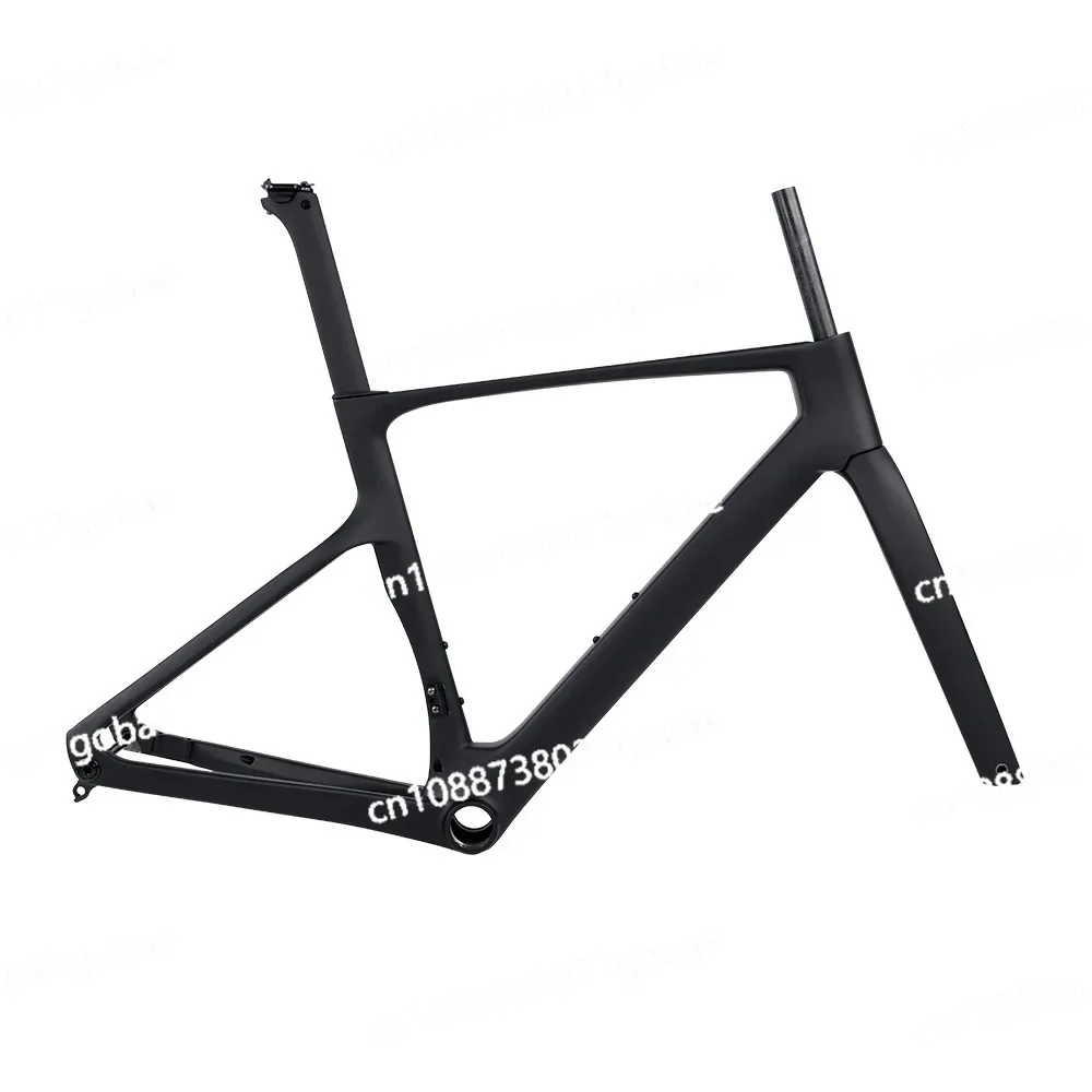 

New Lightweight Carbon Fiber Road Frame R18 Disc Brake Internal Routing Breaking Wind Road Bicycle Frame